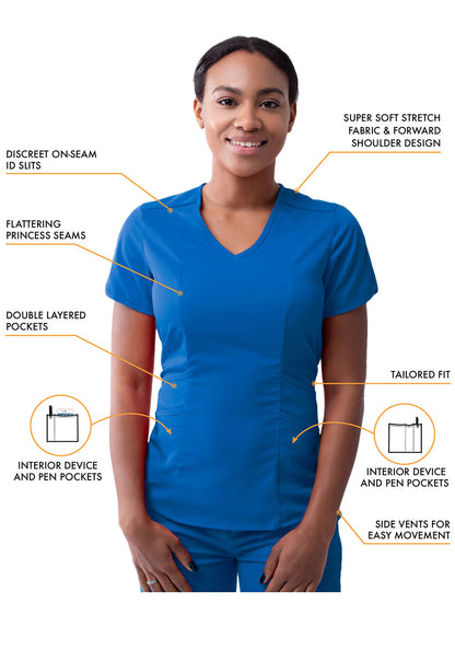 ADAR Pro Women's Modern Athletic Jogger Scrub Set (P9500)
