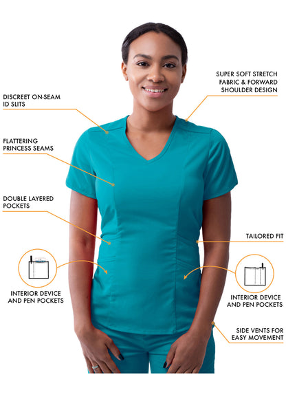 ADAR Pro Women's Modern Athletic Jogger Scrub Set (P9500)