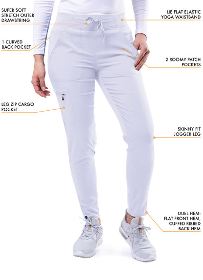 ADAR Pro Women's Modern Athletic Jogger Scrub Set (P9500)