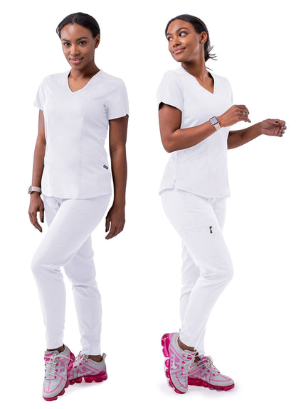 ADAR Pro Women's Modern Athletic Jogger Scrub Set (P9500)