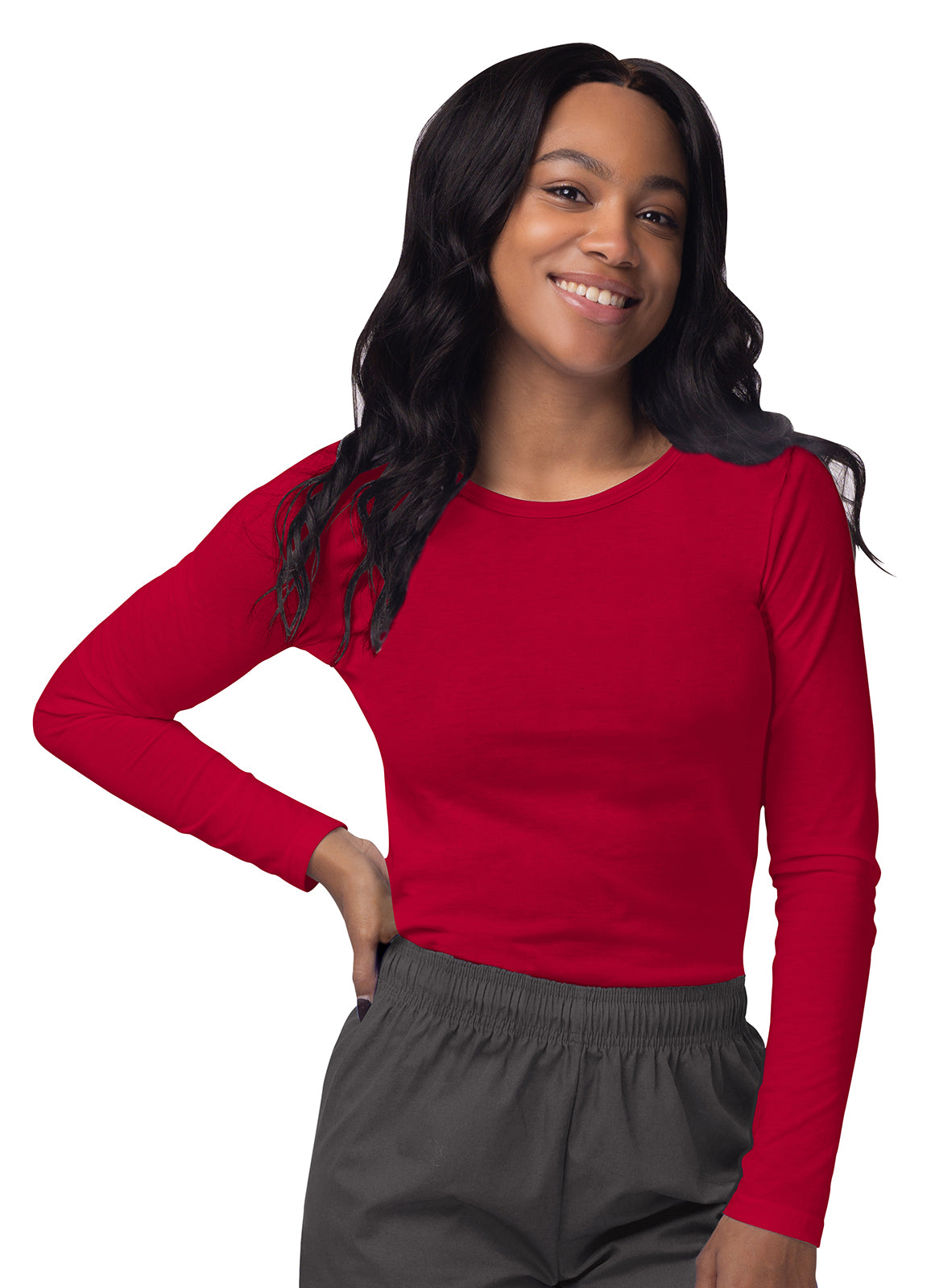 Women's Long Sleeve Underscrub Tee (S8500)