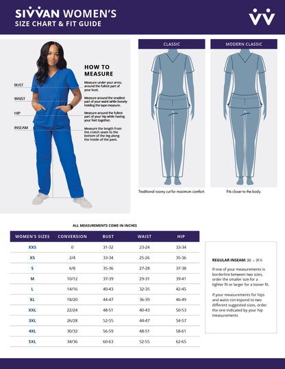 Women's Long Sleeve Underscrub Tee (S8500)